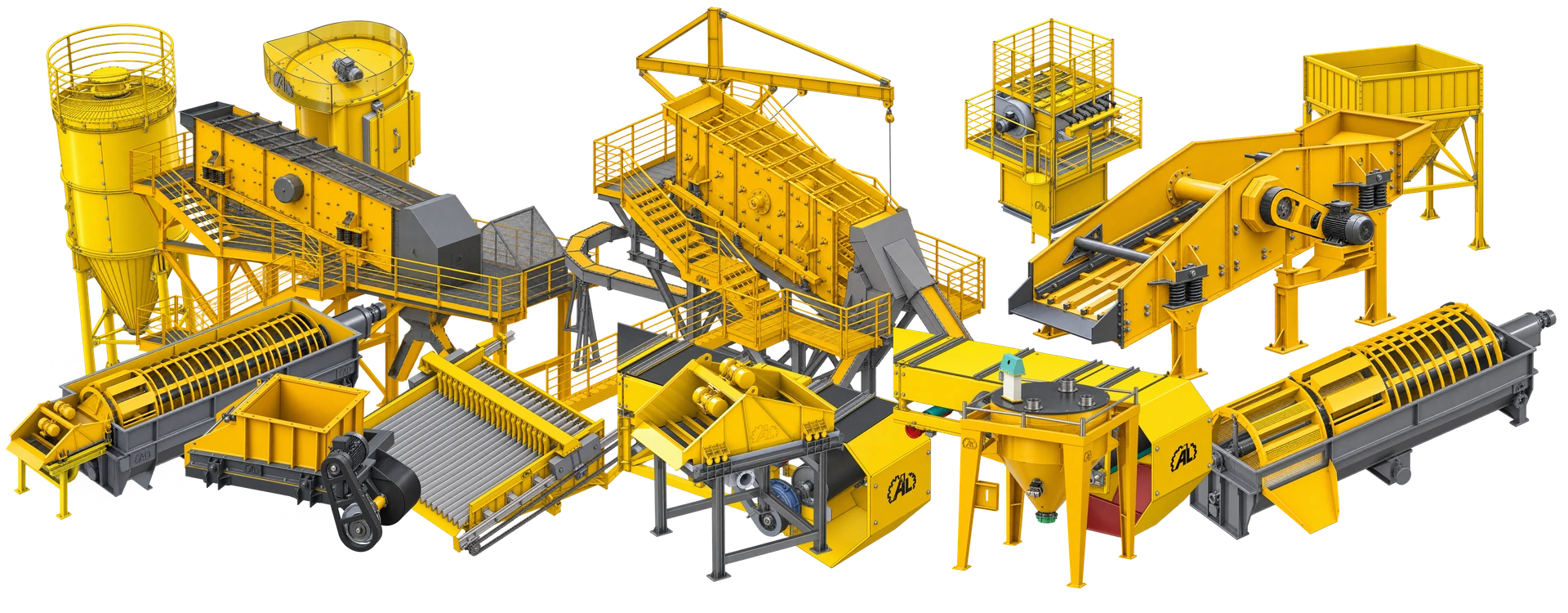 La gamma completa delle macchine Luca Abronzino